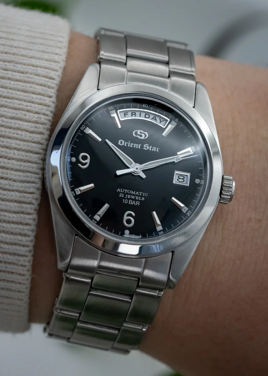 "Explorient" Day-Date — Orient Star