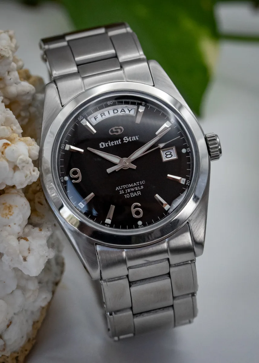 "Explorient" Day-Date — Orient Star